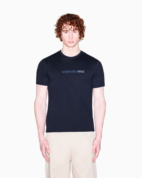 Playera de algodón de corte ajustado
