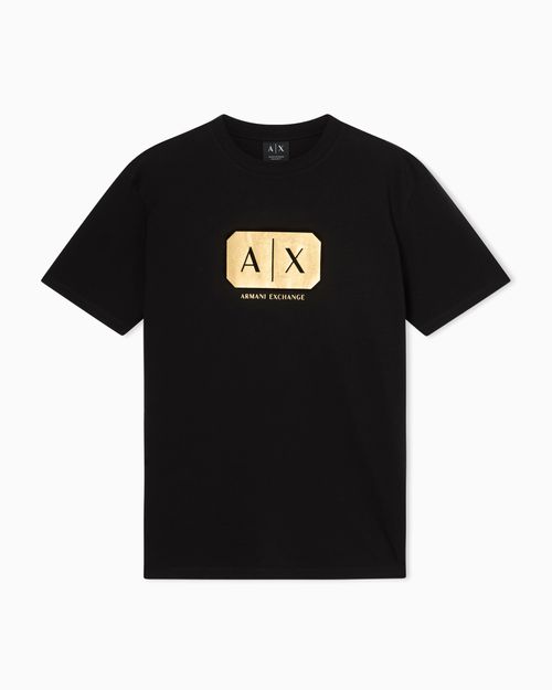 Playera de algodón de corte regular