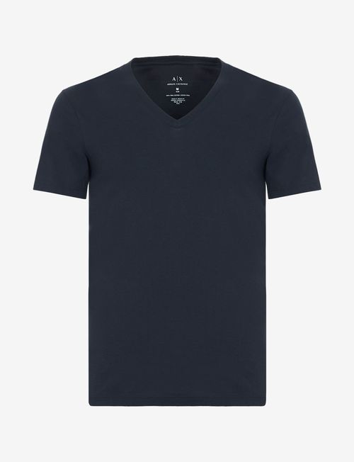 Playera algodón pima manga corta slim fit