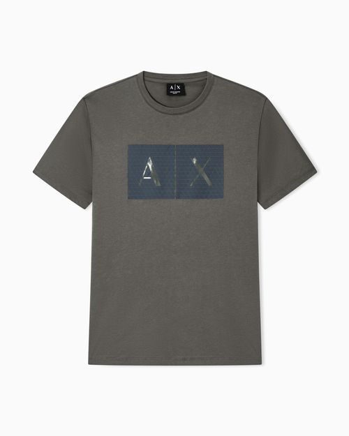Playera de punto ajustada con logo