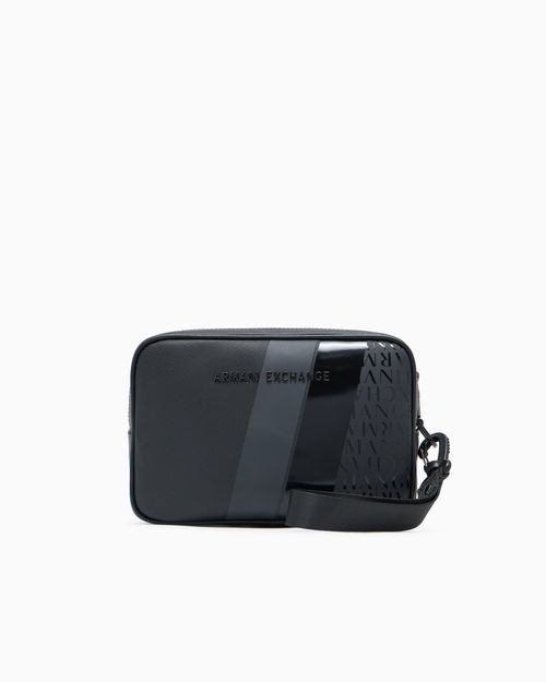 Bolso de hombro con banda en contraste