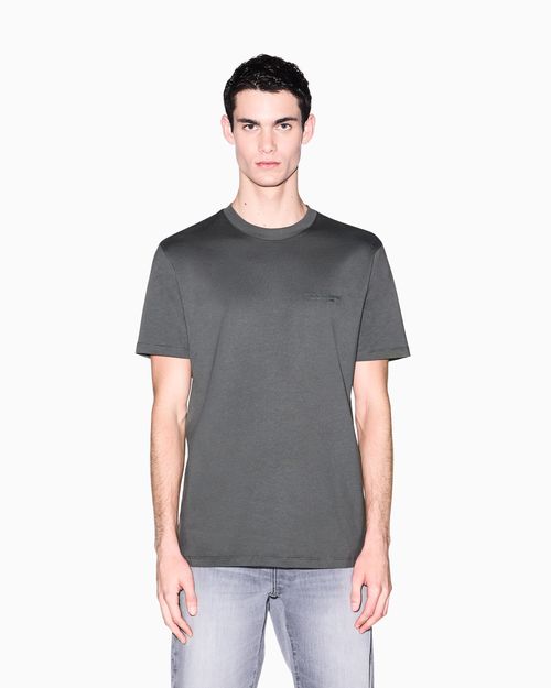 Playera de corte regular con logo allover