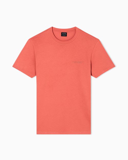 Playera de corte regular con logo allover