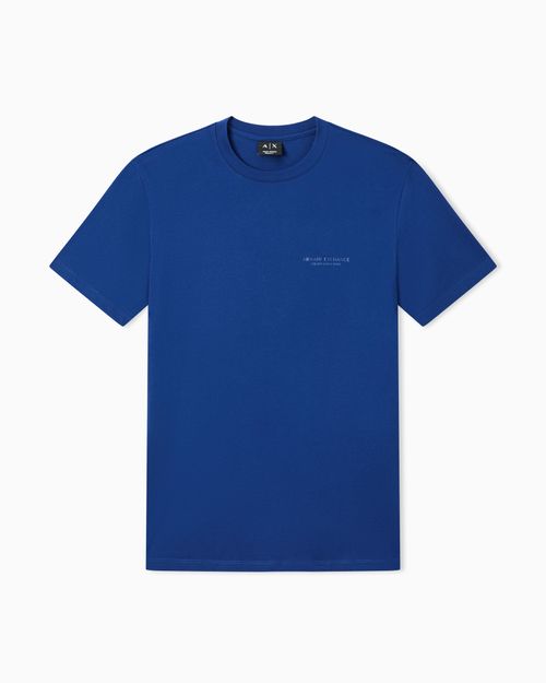 Playera de corte regular con logo allover