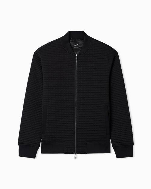 Blusa de tejido mixto