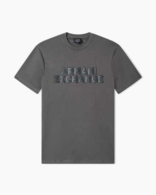 Playera de algodón de corte ajustado
