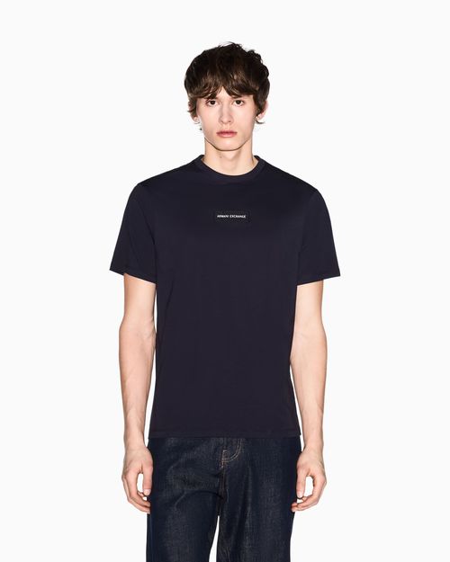 Playera de algodón de corte ajustado