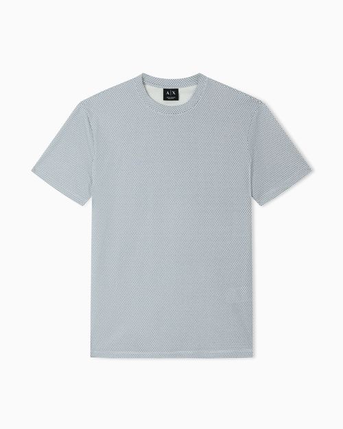 Playera de algodón de corte regular