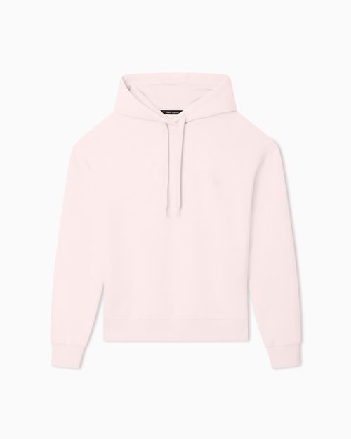 Sudadera con capucha en tejido mixto