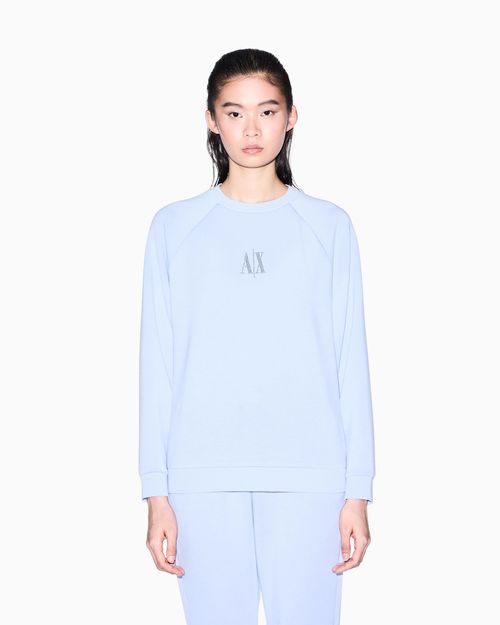Sudadera en tejido mixto