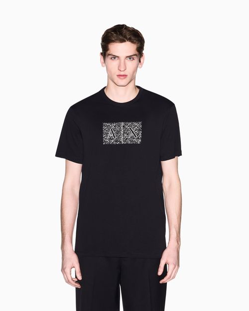 Playera de algodón de corte ajustado