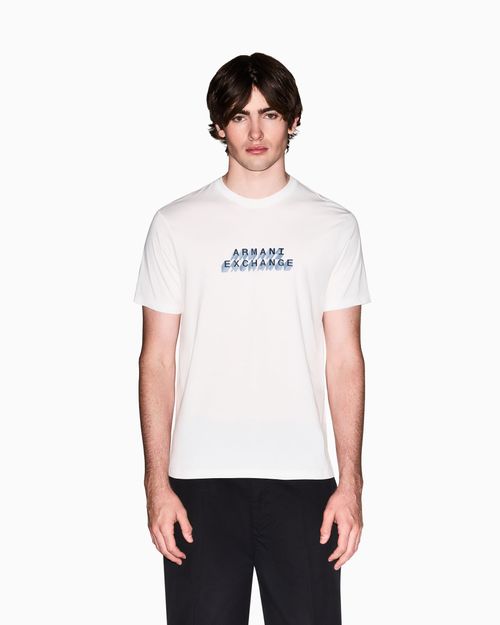 Playera de algodón de corte ajustado
