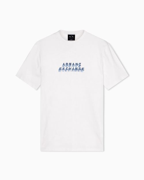 Playera de algodón de corte ajustado