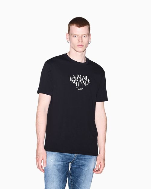 Playera de algodón de corte regular