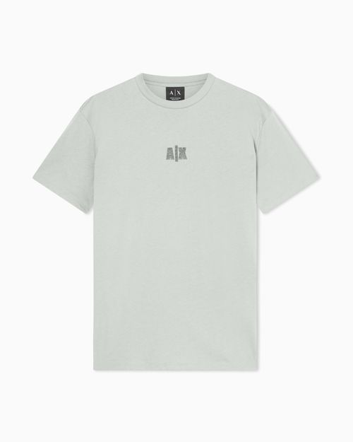 Playera de algodón de corte regular