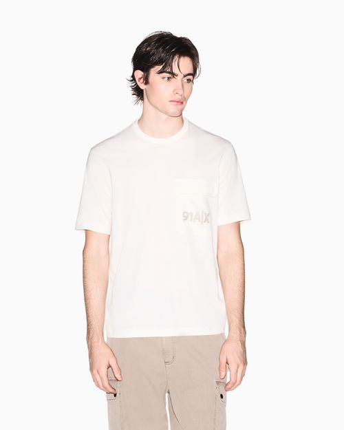 Playera de algodón de corte regular