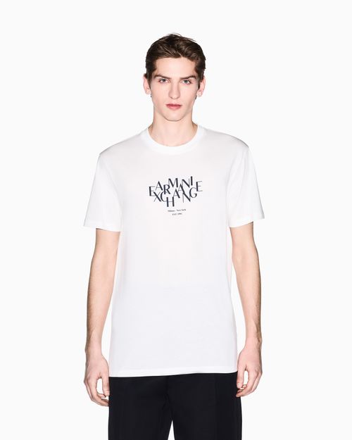 Playera de algodón de corte regular