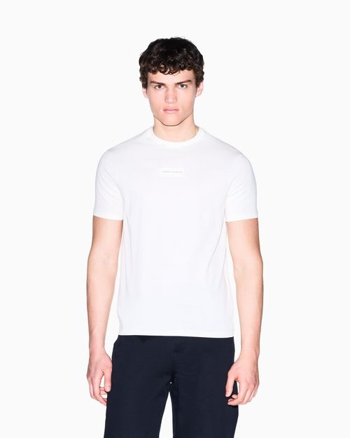 Playera de algodón de corte ajustado
