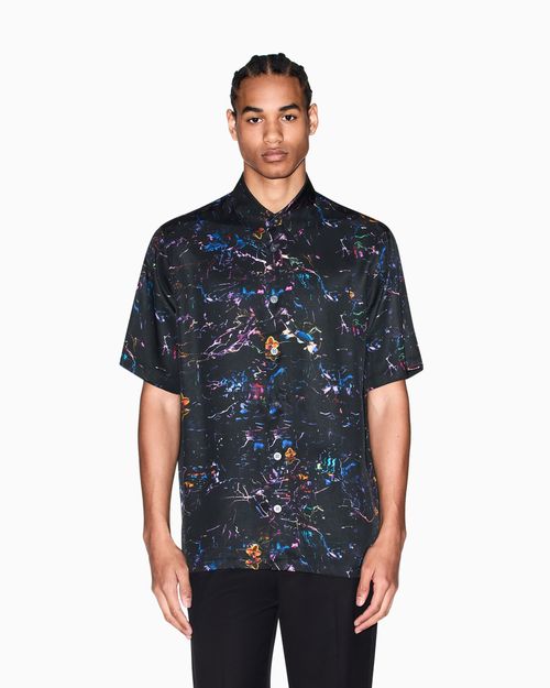 Camisa de sarga de viscosa
