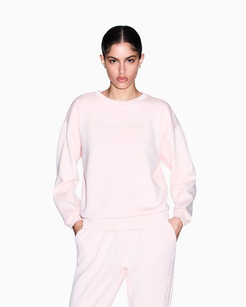 Sudadera básica cuello redondo