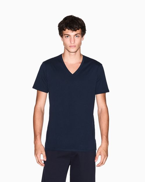 Playera algodón pima manga corta slim fit